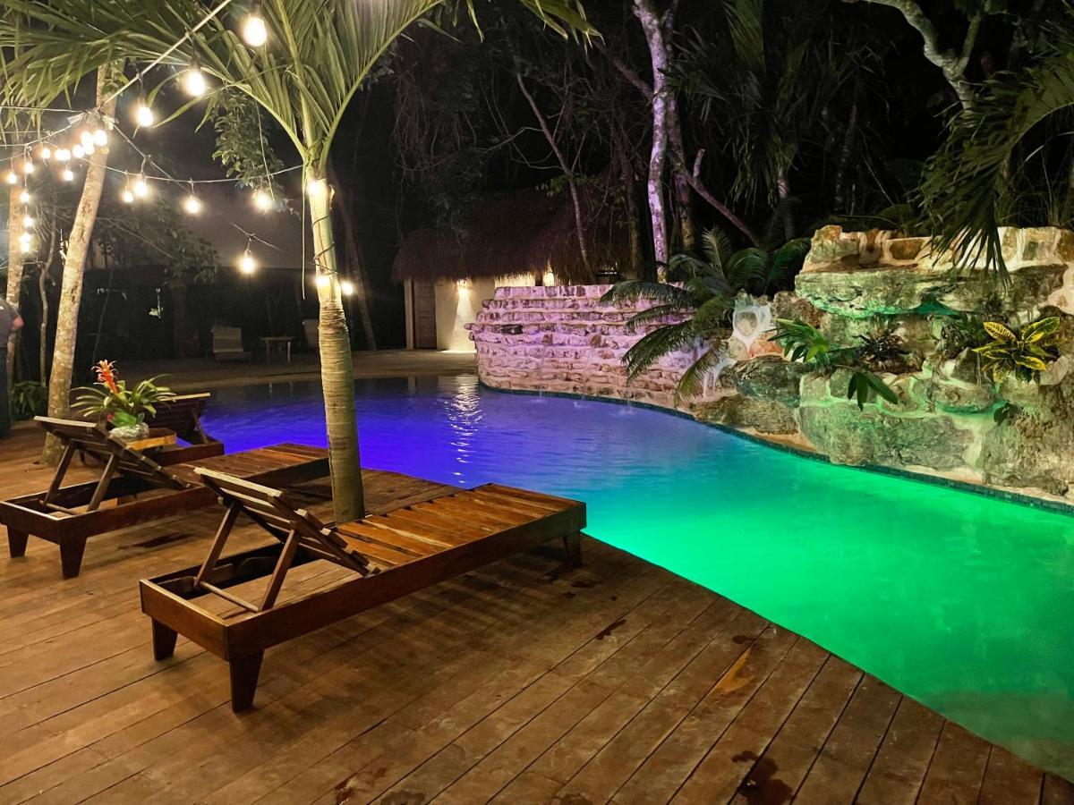 Xoot Ka Ana Luxury, Villa Oasis Бакалар Екстериор снимка